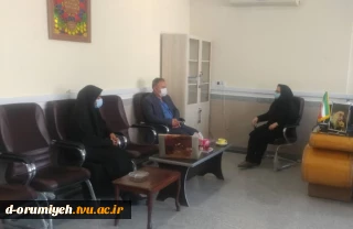 برگزاری نشست مشترک فی مابین آموزشکده فنی و حرفه ای دختران ارومیه و نمایندگان شهرداری ارومیه