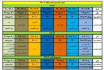 جدول زمان بندی حذف واضافه 2-1400 2