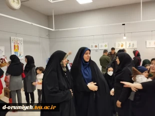 برپایی نمایشگاه گروهی دانشجویی "طراحی کارکتر" توسط آموزشکده فنی و حرفه‌ای دختران ارومیه  2