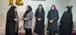 دیدار و عرض احترام  ریاست و جمعی از همکاران آموزشکده ملی مهارت دختران ارومیه به خانواده معزز  جانباز متوفی ولی پور ملا احمدی 
 2