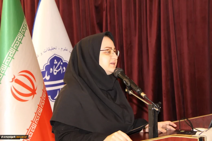 خانم دکتر مریم مجیدزاده سرپرست آموزشکده فنی وحرفه ای دختران ارومیه 2